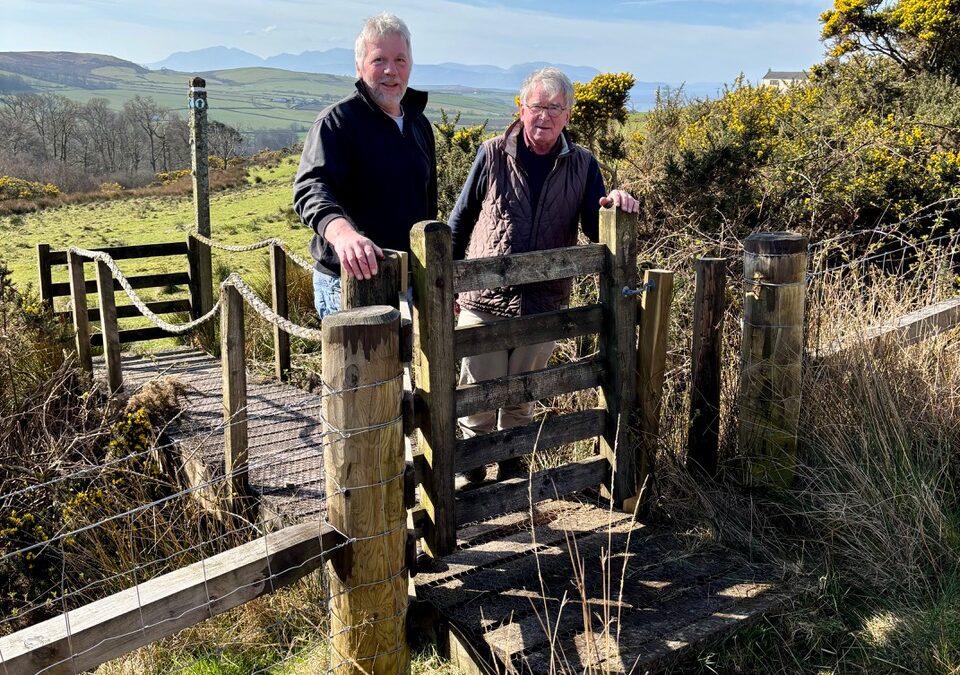    April 2025: Clearing whins and fixing a gate